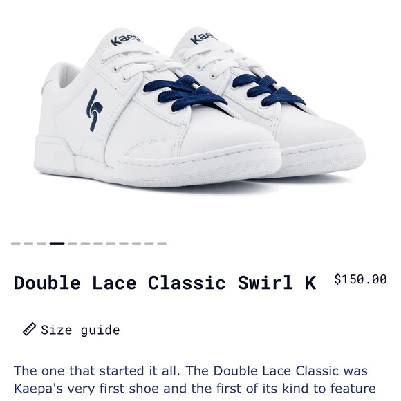 White Kaepa Sneakers Original Packaging NWOT - Picture 2 of 9